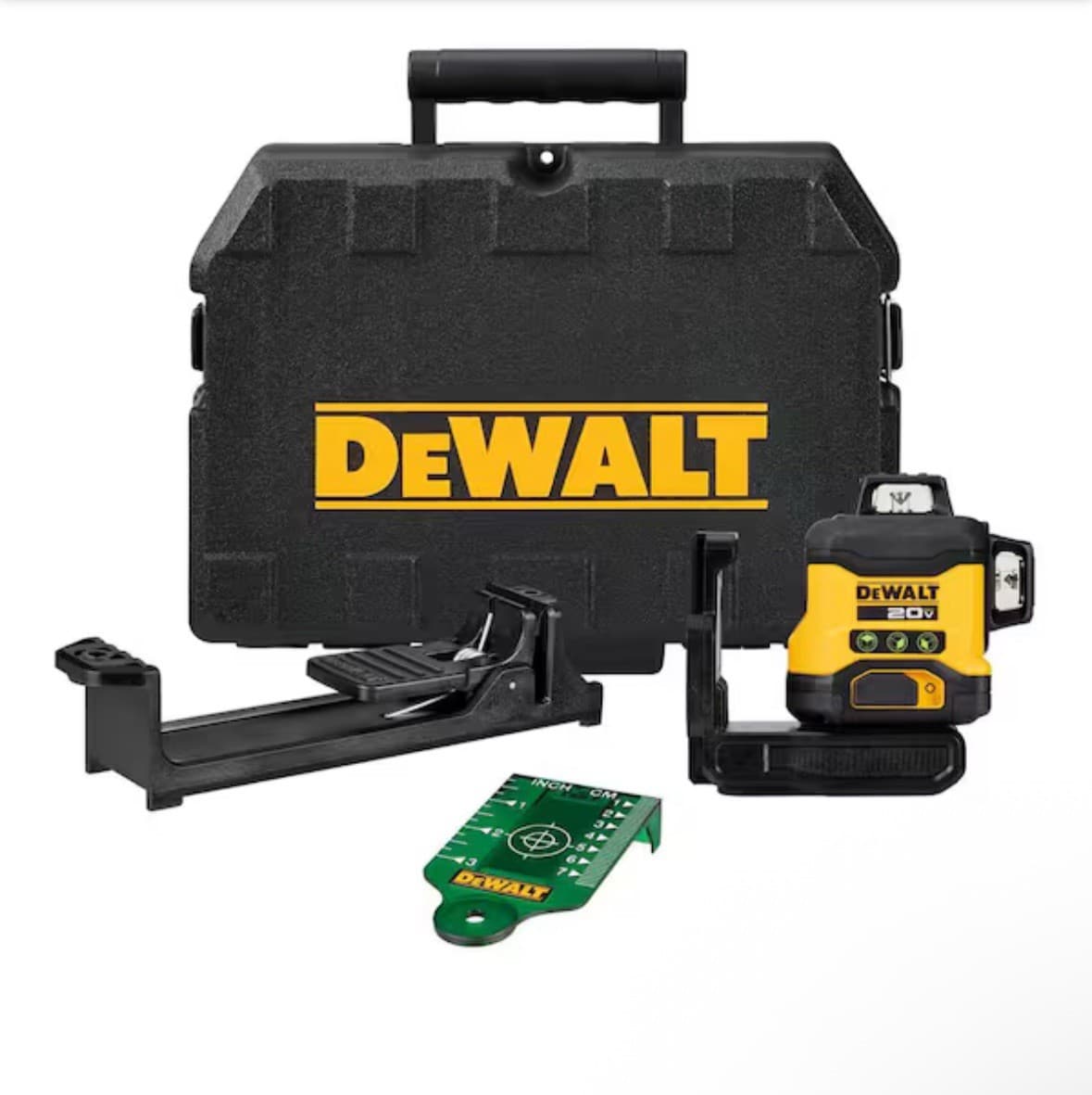 NEW Dewalt 20V 3-Beam 360-Degree 3-Plane Laser Level DCLE34031B