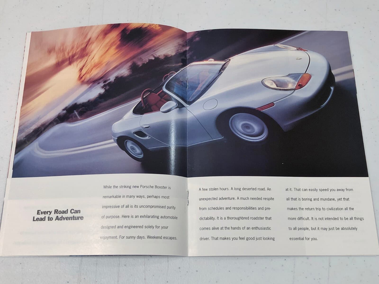 1997 PORSCHE 911 & BOXSTER US MARKET SALES BROCHURE IN EXCELLENT CONDITION 6
