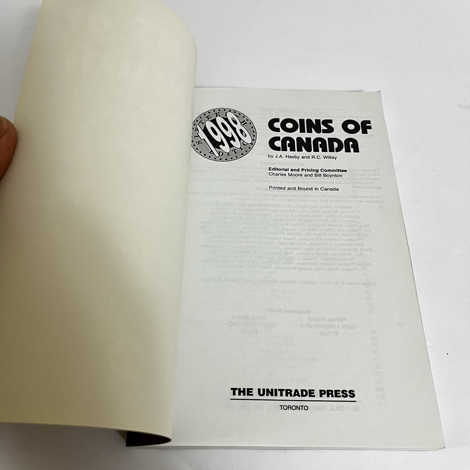 Coins of Canada 16th Edition 1998 J A Haxby and R C Wiley Paperback 3