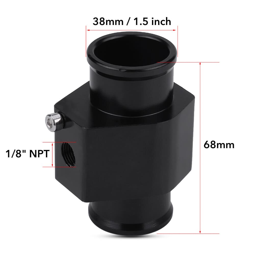 RADIATOR HOSE ADAPTER ELECTRIC COOLING FAN THERMOSTAT TEMP-ERATURE SWITCH SENSOR