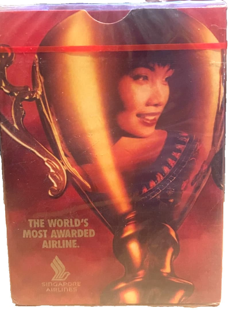 Singapore Airlines Deck of Playing Cards "The World's Most Awarded" New Sealed