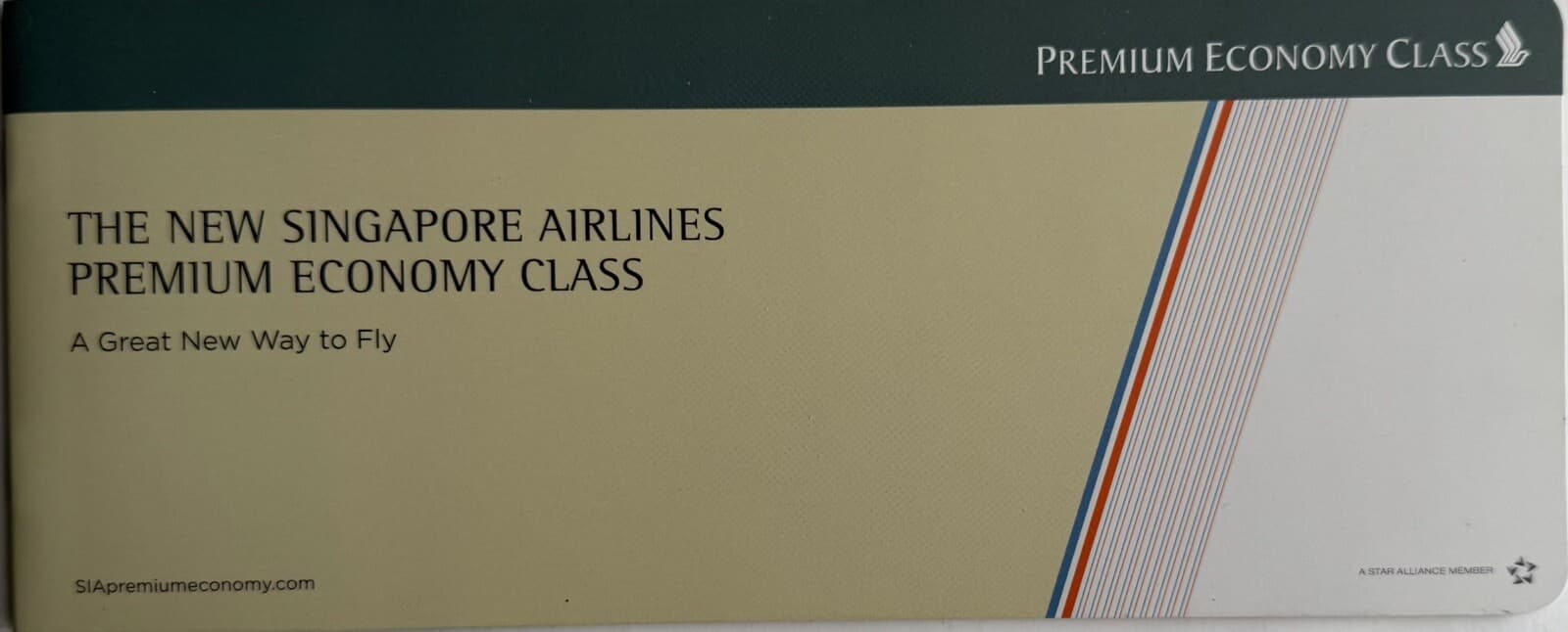 Singapore Airlines Brochure - Premium Economy Class - 2015