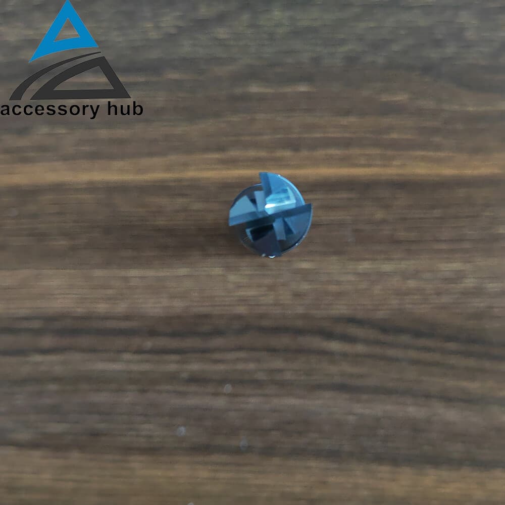 4 Flute 1/2" x 2" x 4" Long Solid Carbide End Mill - TiALN Coated 3