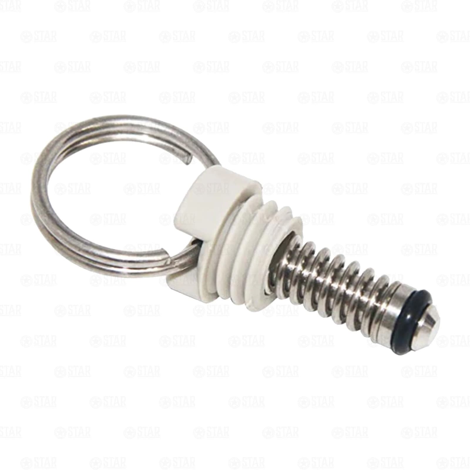 Replacement PRV Pressure Release Valve with Pull Ring for Corny Keg Lid 6