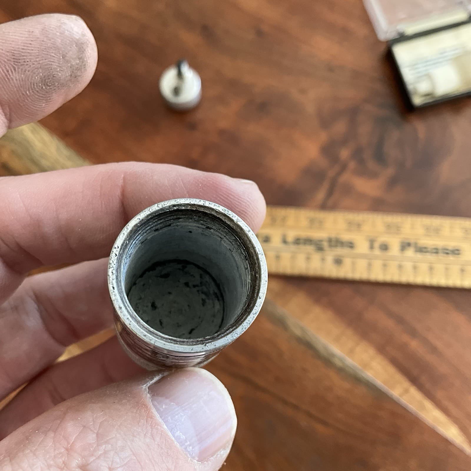 Gun Smoke Iron Sight Blackener: Self-Lighting Mini Carbide Lamp - Gun House 5