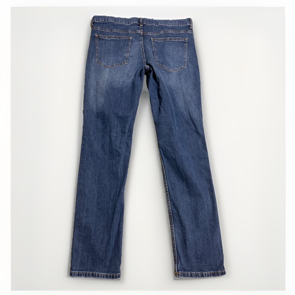 There Abouts Slim Fit Frayed Hems Boys 20 Husky Blue Jeans 34x30 2