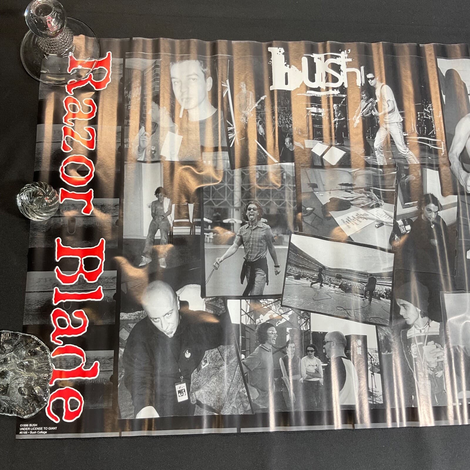 Bush Razor Blade Suitcase 1996 Original Poster 22x34" NOS SEALED P46 4