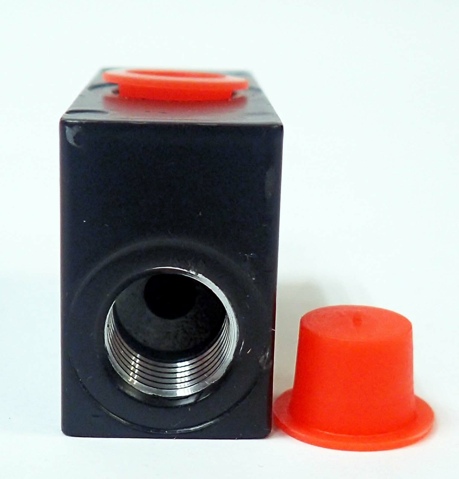 NORGREN SPCDN/60524 SHUTTLE VALVE EXHAUST FLOW REGULATOR 3/8" NPT NEW 2