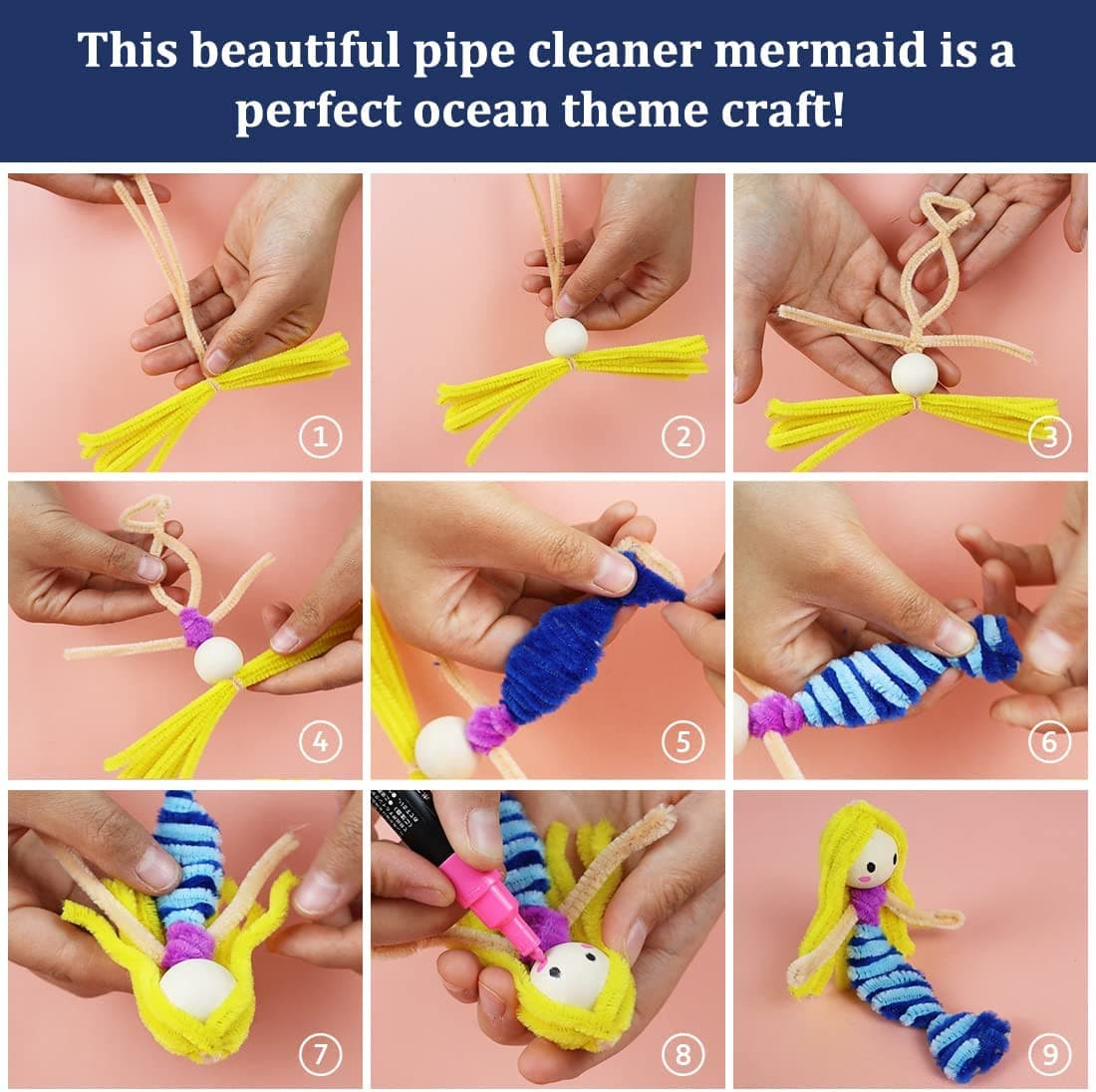 Pipe Cleaners, Pipe Cleaners Craft, Arts and Crafts, Crafts, Craft Supplies, Art 6