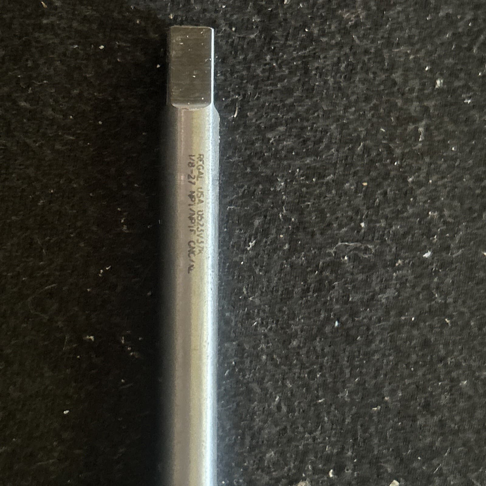 Regal 1/8-27 NPT/NPTF HSSE Performance Spiral Flute CNC Pipe Tap See Description 4