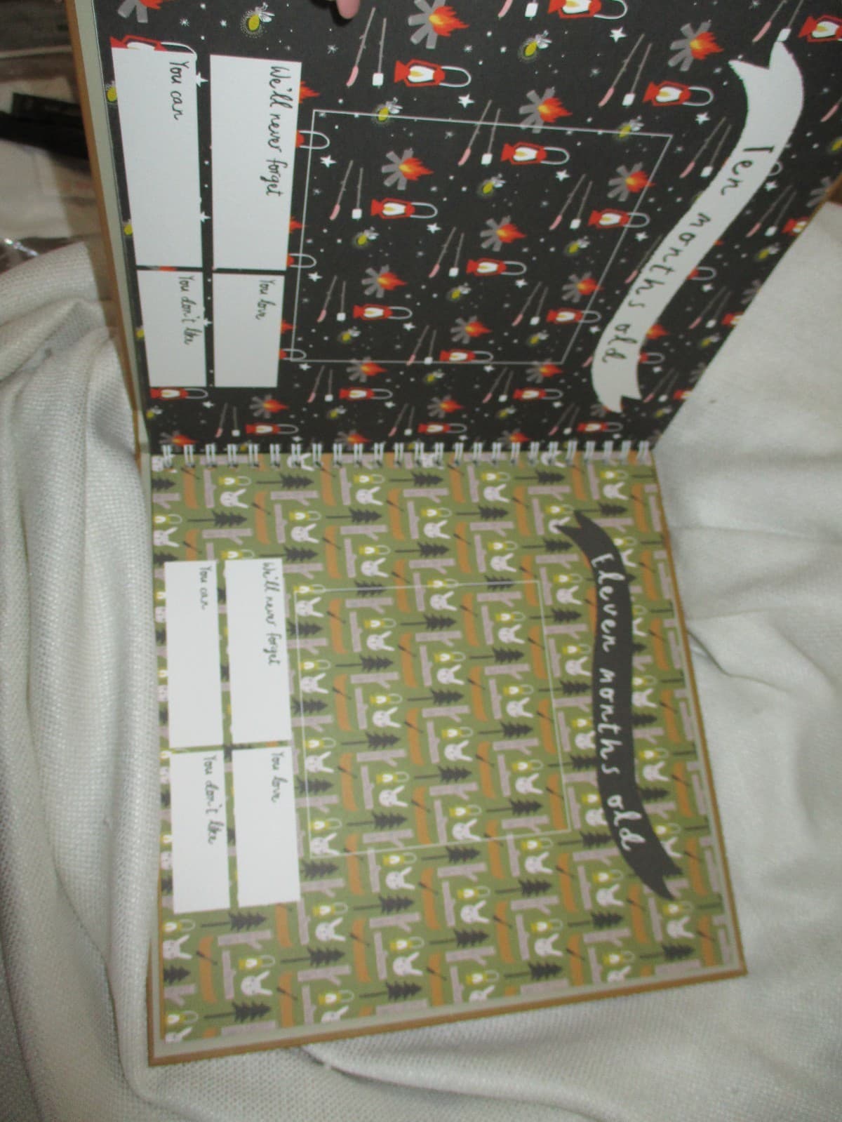 Babys First Year A Simple Book Of Firsts Little Camper  Lucy Darling bear 3