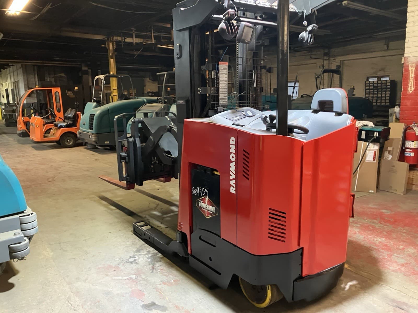 2019 Raymond Deep Reach 3000 LB Electric Forklift 5351 Hours 6