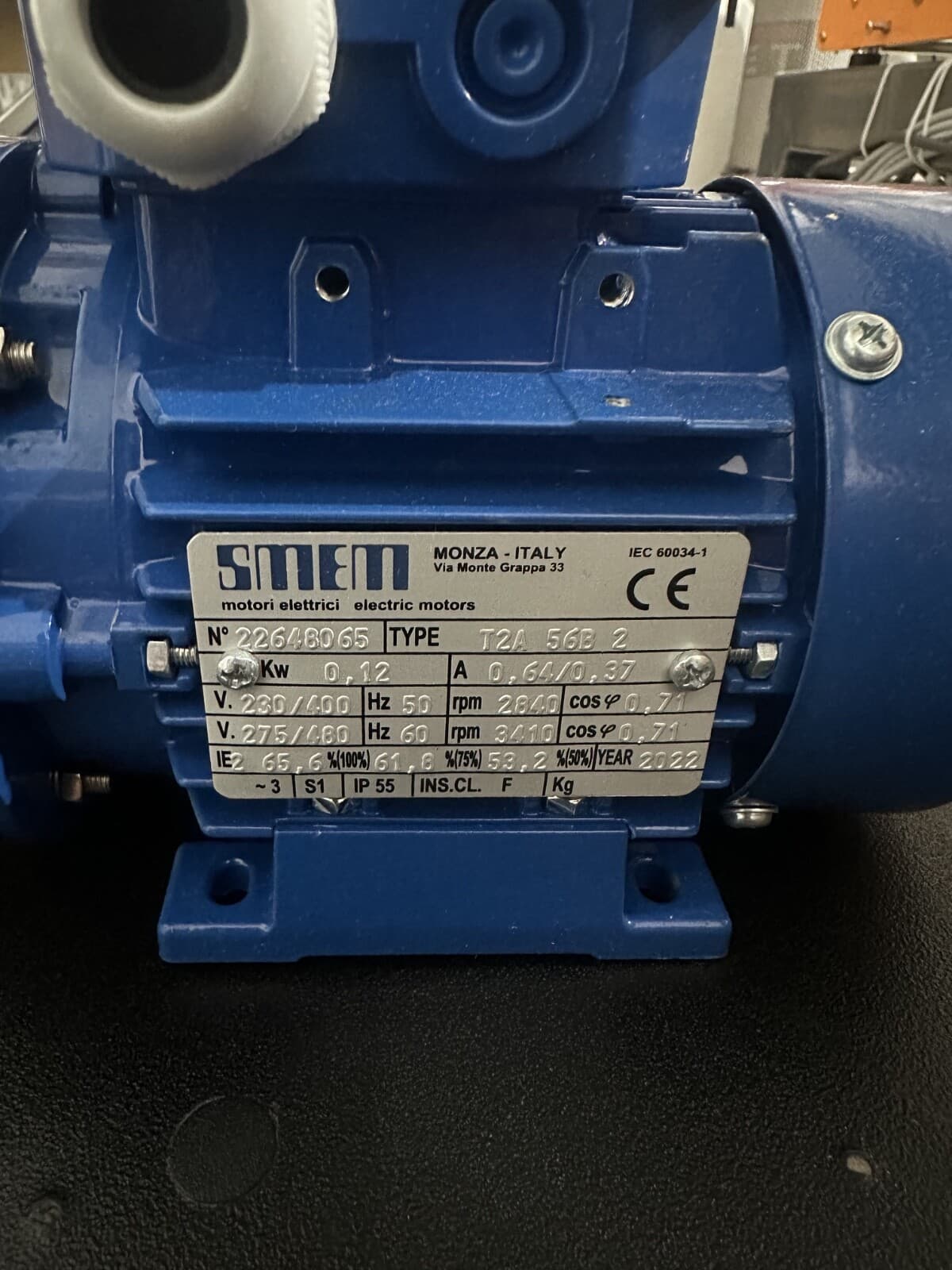 Fluimac CM04KV-TA-78-1- Chemical Pump Magnetic Drive 0.12kW PVDF 6