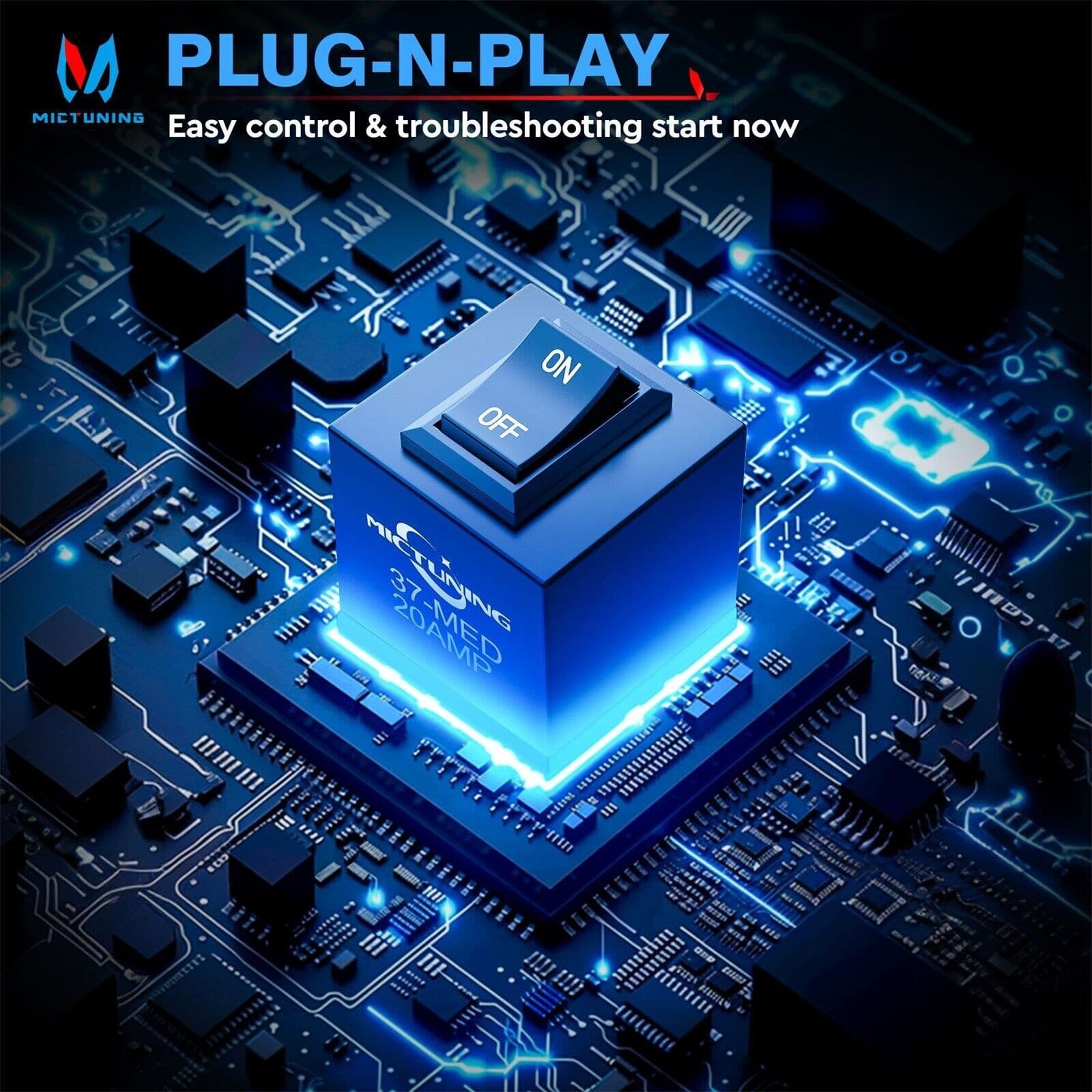 9038 / 9037 Relay Bypass Switch, Relay Tester, Relay Bypass Switch Kit, 6-Pack 6