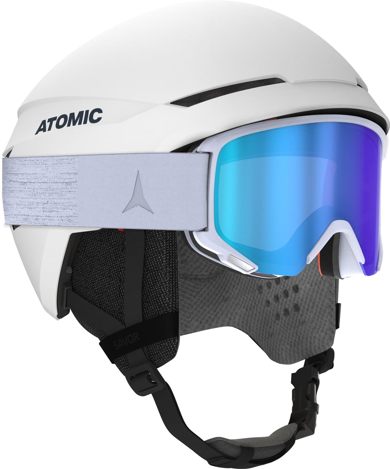 Atomic Savor Snow Helmet, White, Small 2