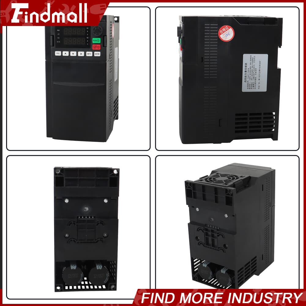 CNC 1 To 3 Phase 7.5KW 10HP 220V Variable Frequency Drive Inverter VFD VSD 4