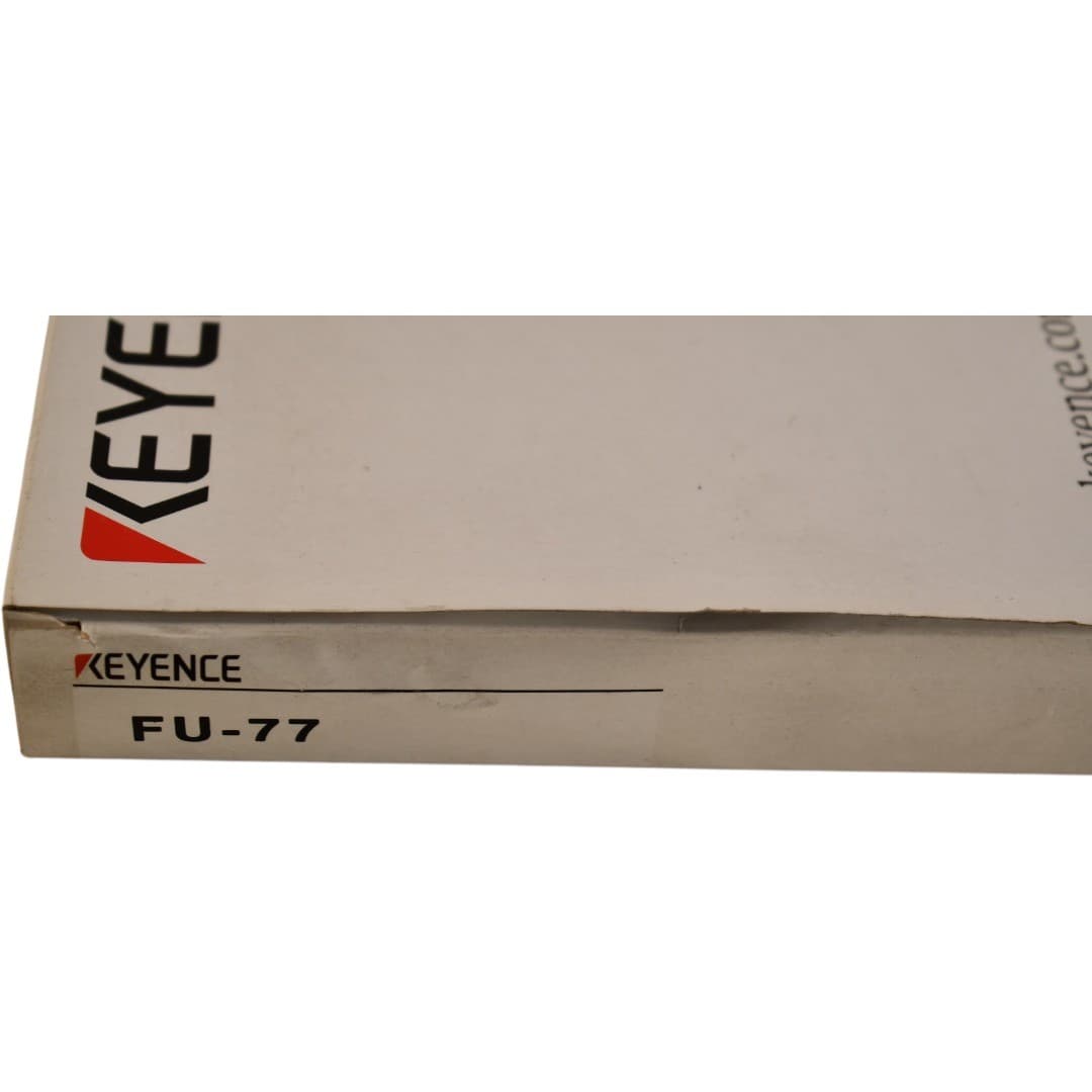 NEW Keyence FU-77 Fiber Optic Sensor Fiber Unit Thrubeam M4 ToughFlex 6