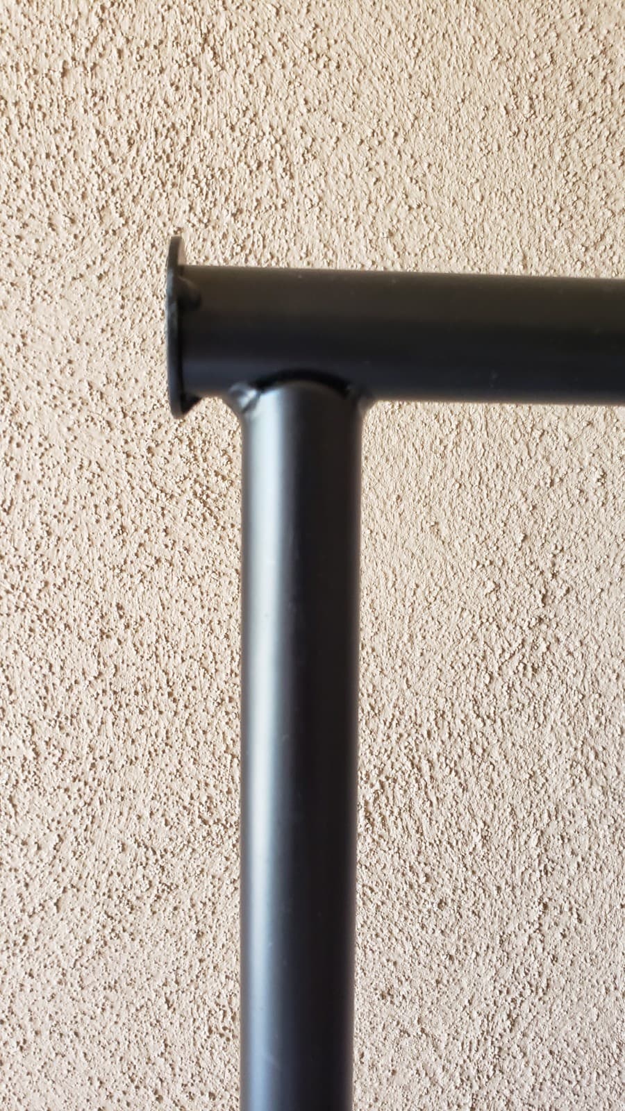 Rolling Garment Rack with Shelf Black Metal Clothing Rack on Wheels, 64.9" Tall  4