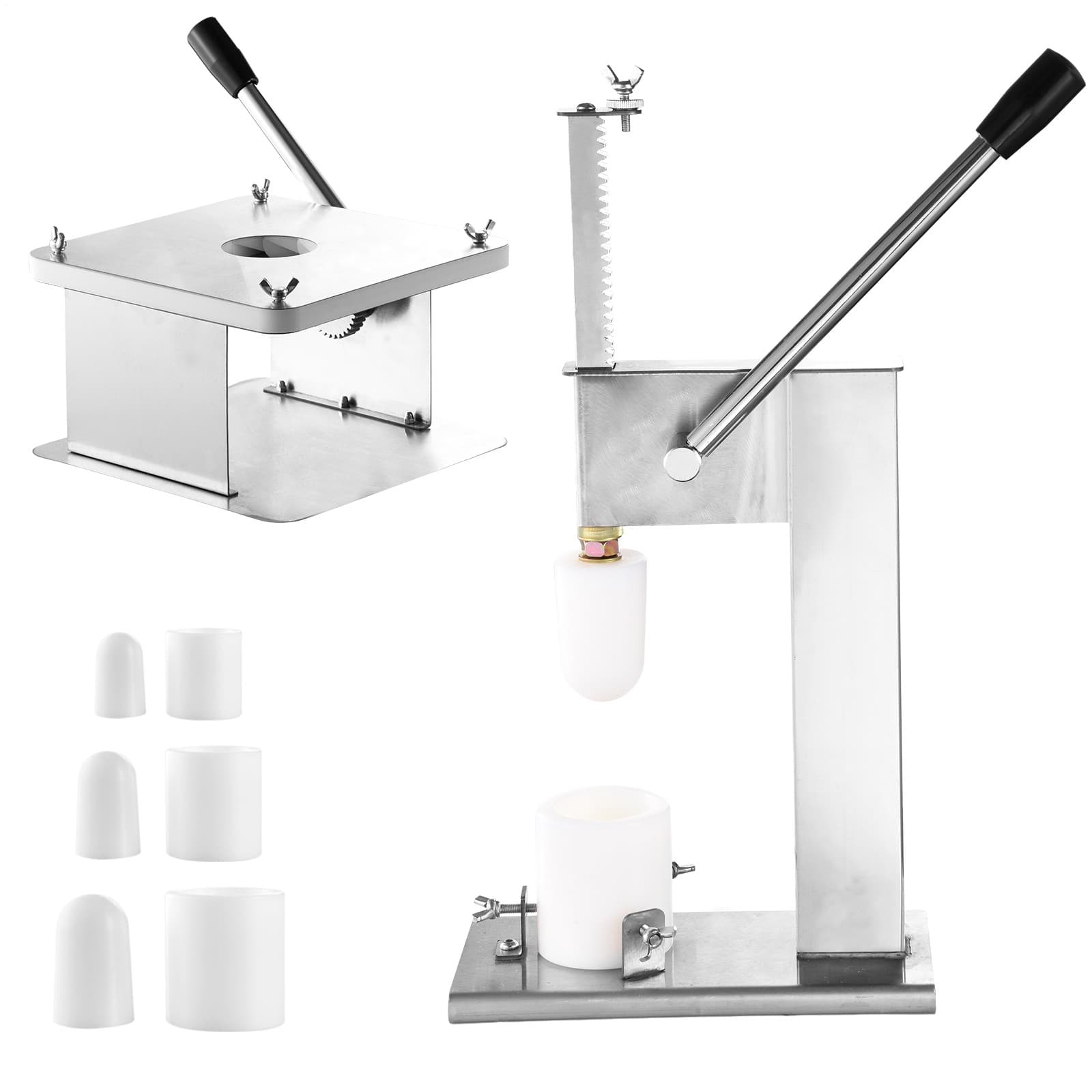 Commercial Baozi Maker Manual Bun Mold Stainless Steel Dough Press Machine 5