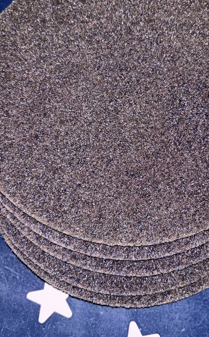 5X Standard Abrasives 7” Very Fine 845814 Hook & Loop A/O 35743    FIVE DISCS 4