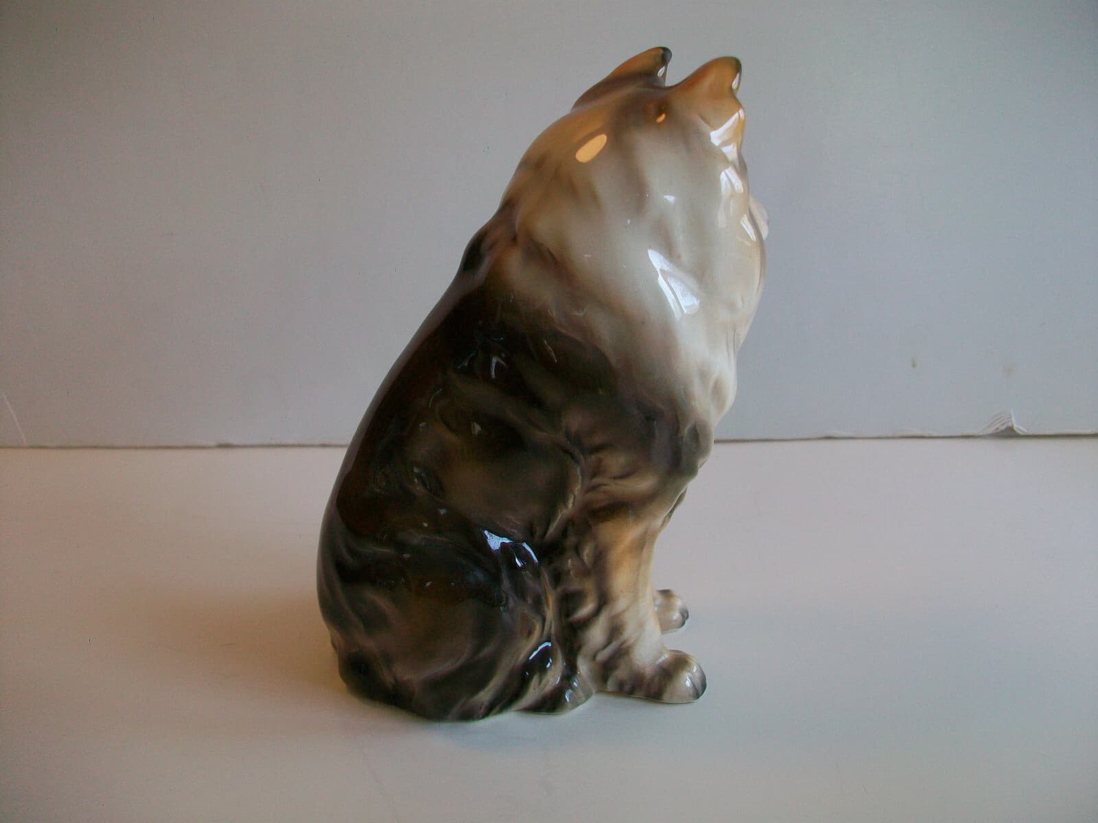 5" tall sitting collie dog figure 2