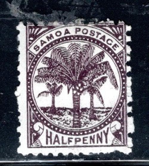 BRITISH  SAMOA   STAMPS MINT HINGED   LOT 1829AG
