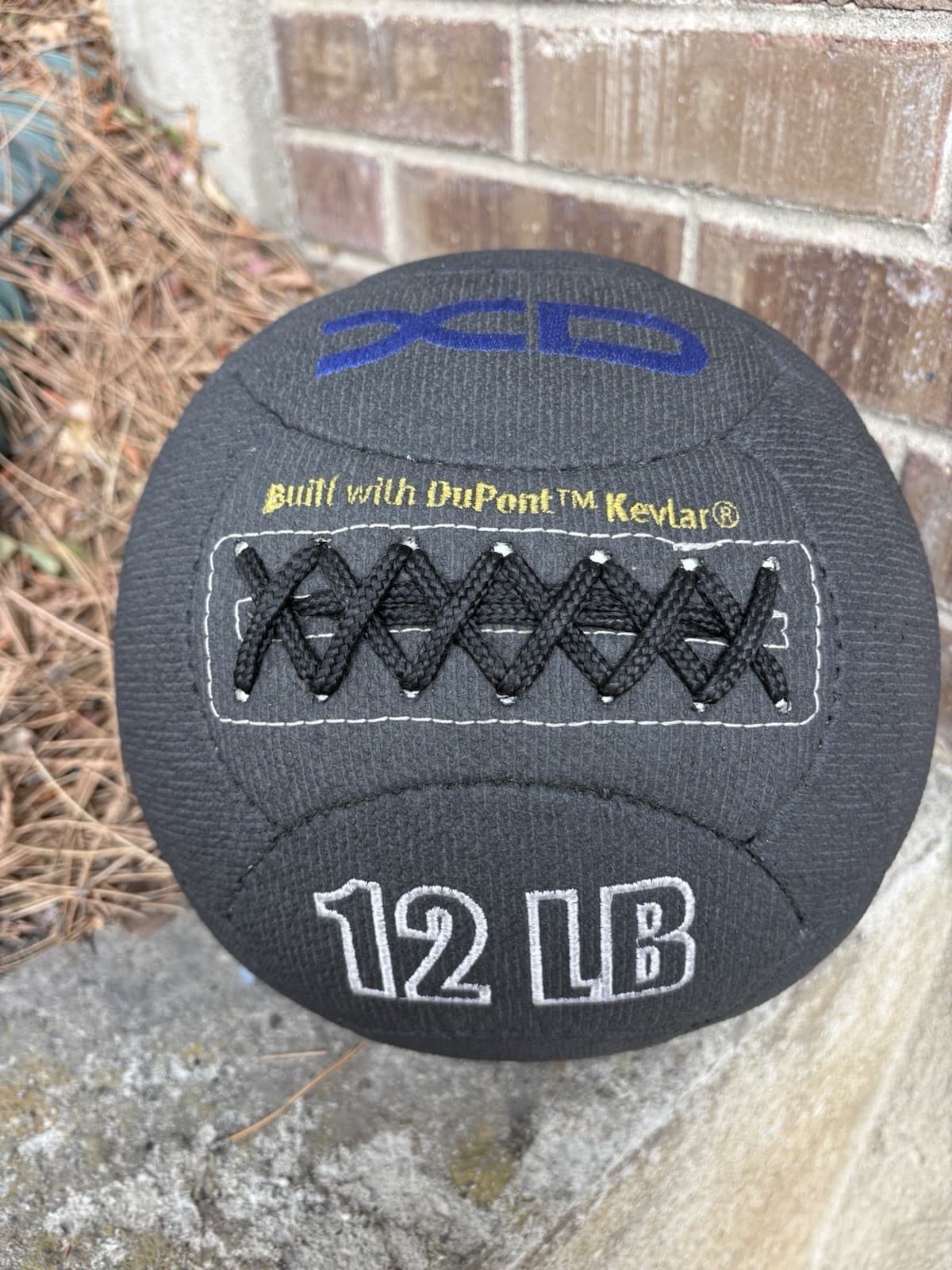 XD by TRX 12lb Built with DuPont Kevlar® 10” Medicine Ball – Slam Ball (New)