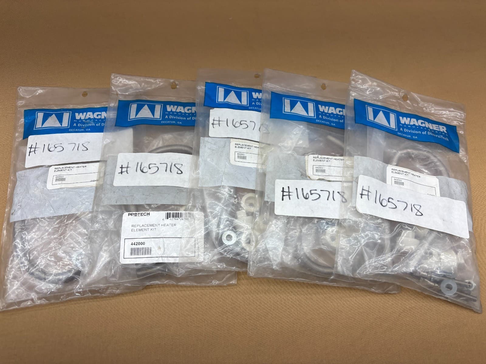 Lot of 5x Wagner 442000 Replacement Heater Element Kit