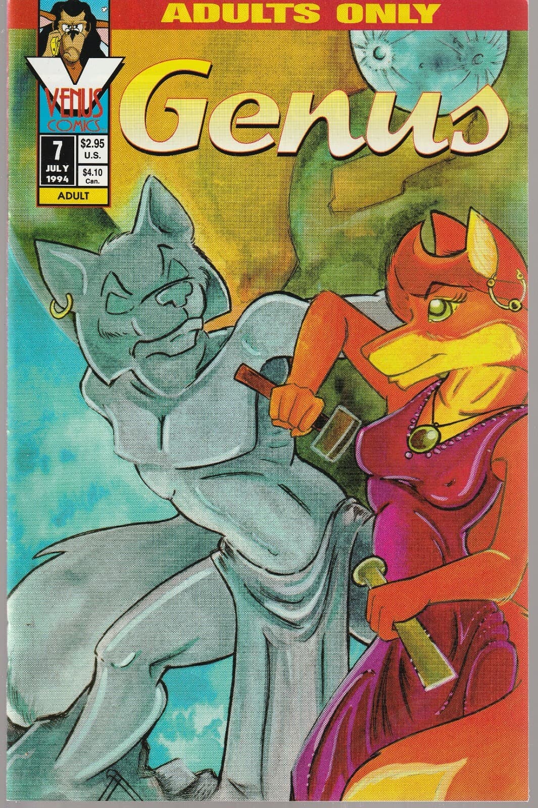 GENUS #7 ANTARCTIC PRESS/VENUS Furry Anthropomorphic