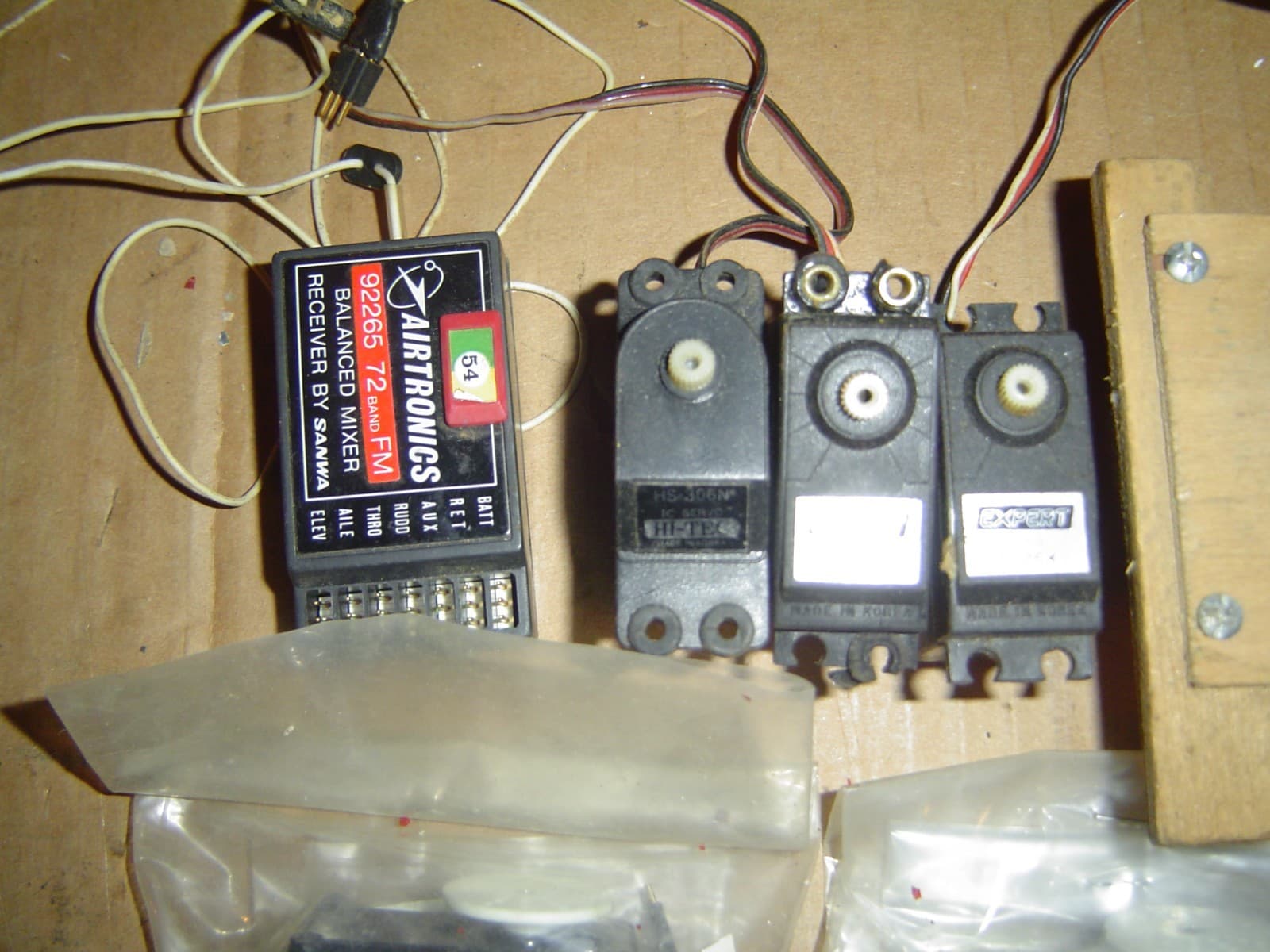 A lot of Assorted  Servos for RC Airplanes  New and used 2