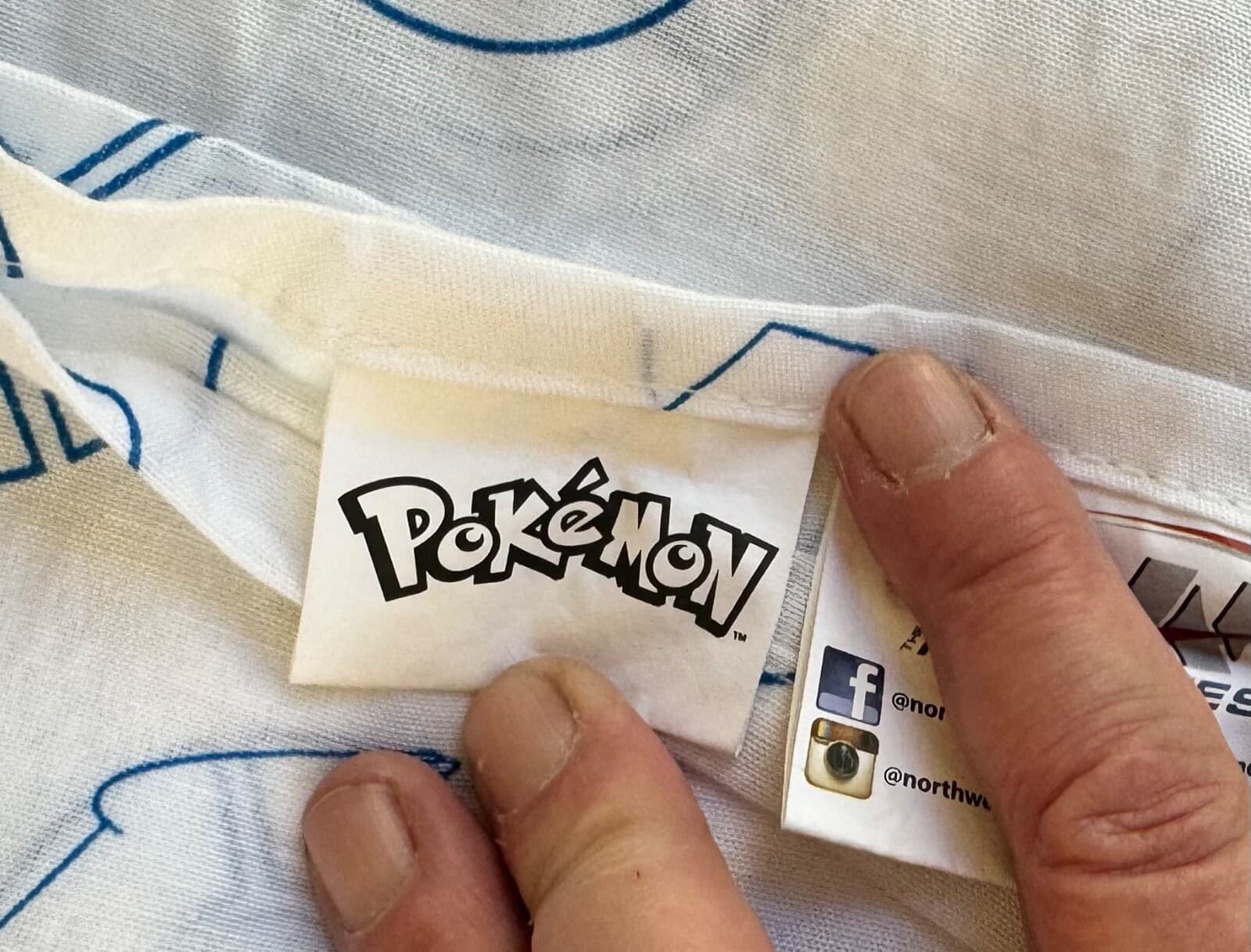 Pokemon Twin Sheet Flat sheet & pillow case 5