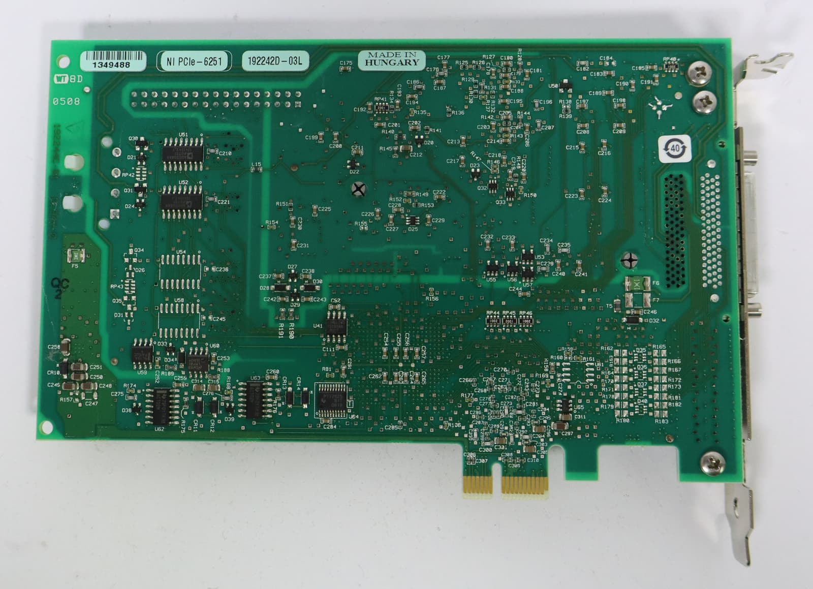 National Instruments M Series NI PCIe-6251 Multifunction DAQ Device 5