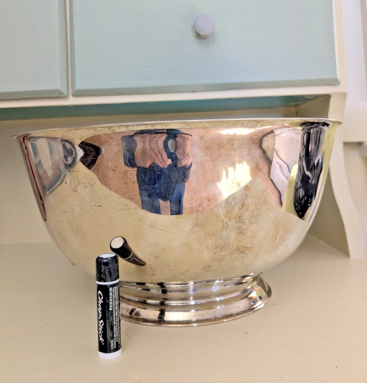 Large Oneida Silverplate Bowl Paul Revere Reproduction 12" Diameter 4