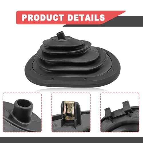 Manual Transmission Gear Shifter Boot Cover, Shifter Cover Compatible with JP  3