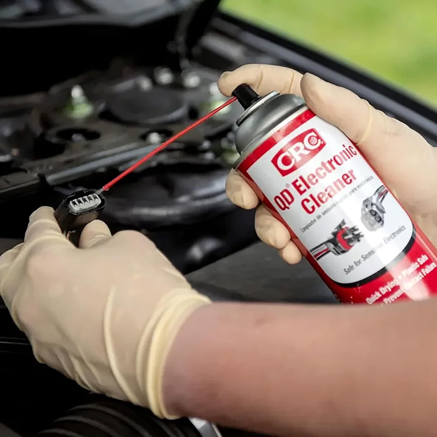 CRC 05103 QD Electronic Quick Drying Formula Contact Cleaner 11 Oz. Pack of 6 5