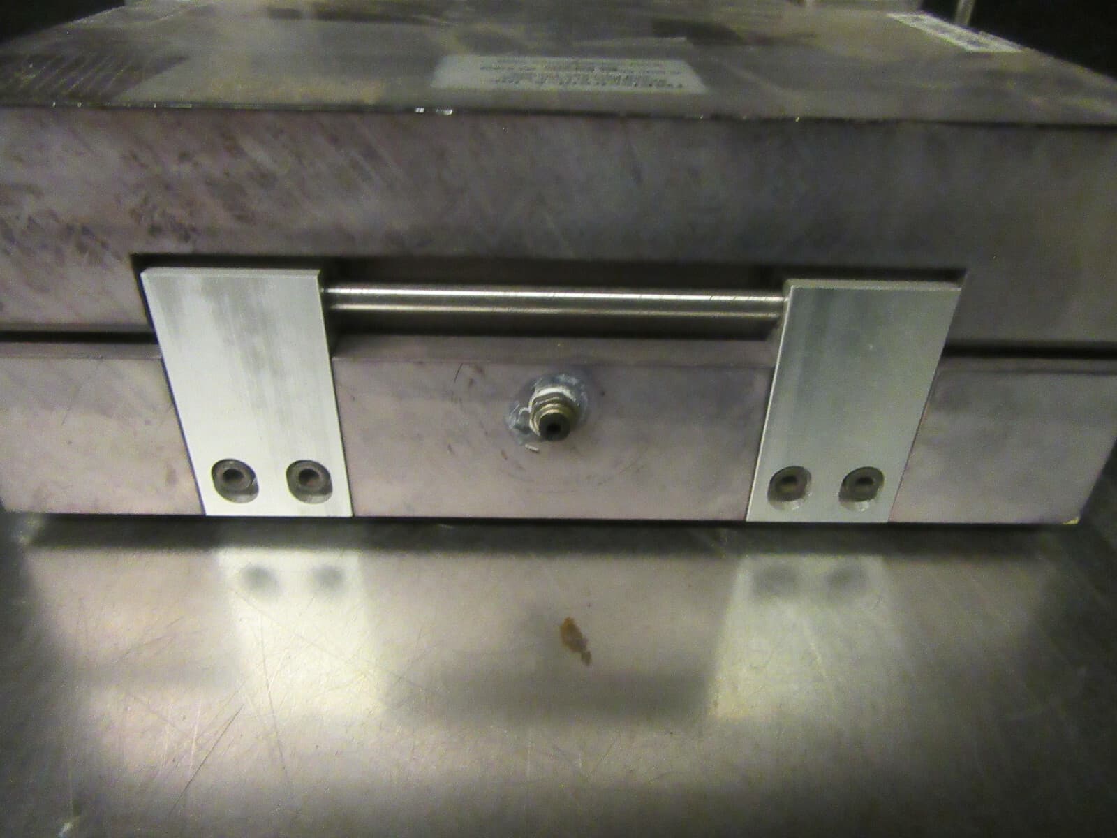 O69 TM ELECTRONICS ALUMINUM INJECTION MOLD BLOCK FOR INTERCHANGEABLE  MOLDS  5