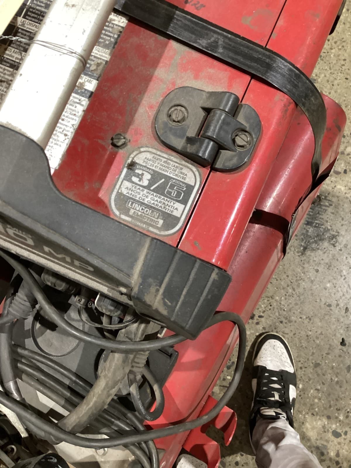 LINCOLN ELECTRIC POWER MIG 210 MP Mig Welder USED 4