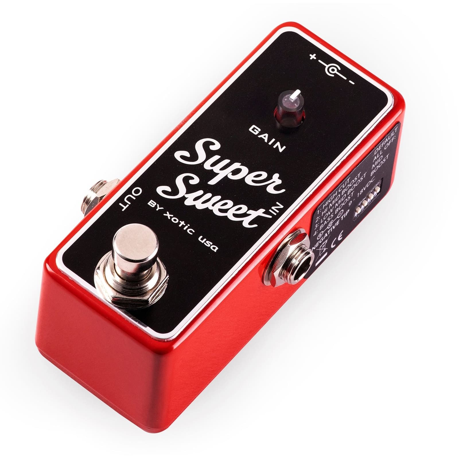 Xotic Super Sweet Booster Pedal 3