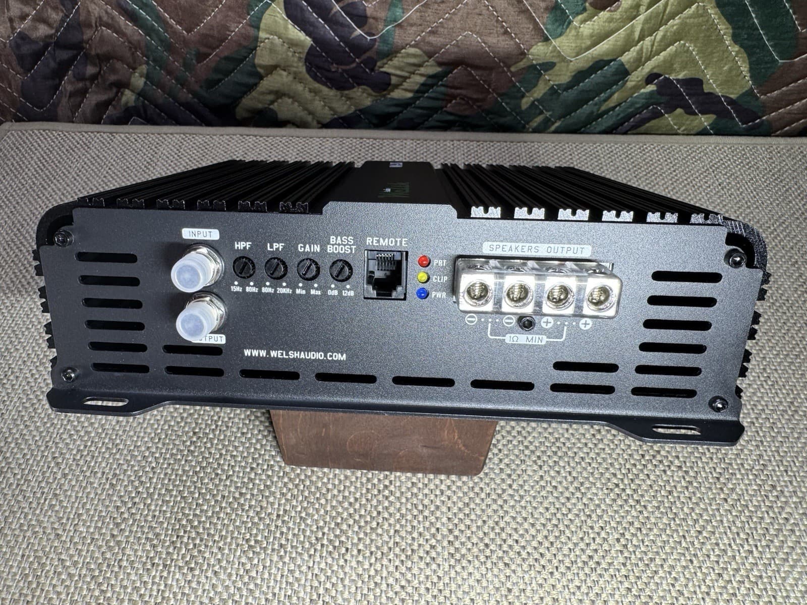 Welsh Audio WA-2K Amplifier (1/0 Inputs) 2400 Watts RMS 3