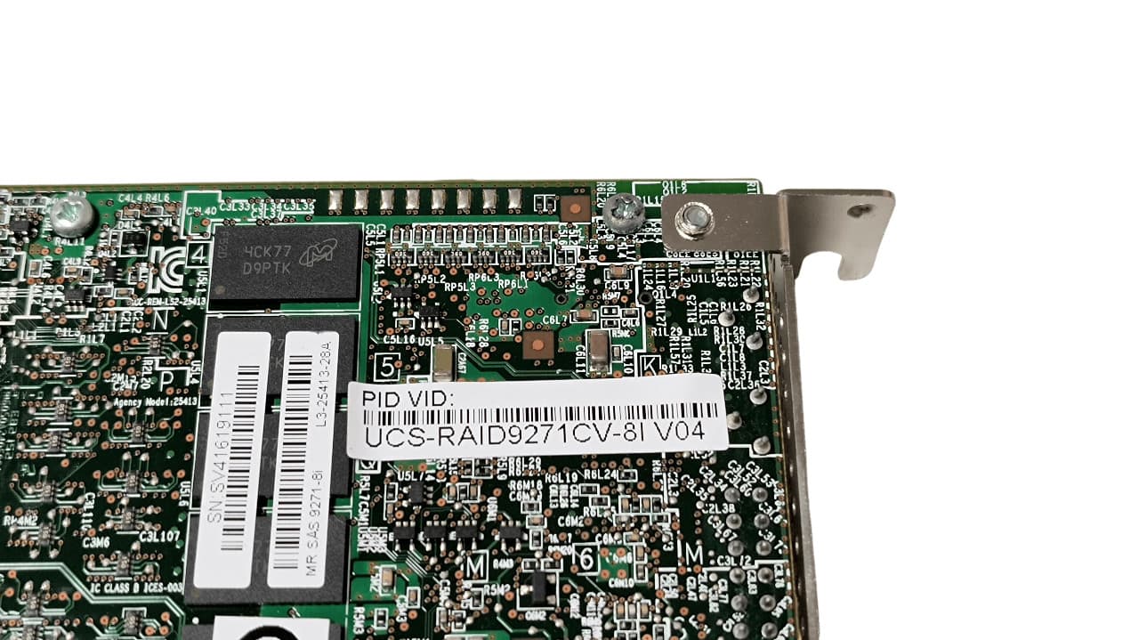 Cisco 9271-8i MR SAS RAID Controller UCS-RAID9271CV-8I Low Profile No Battery 4