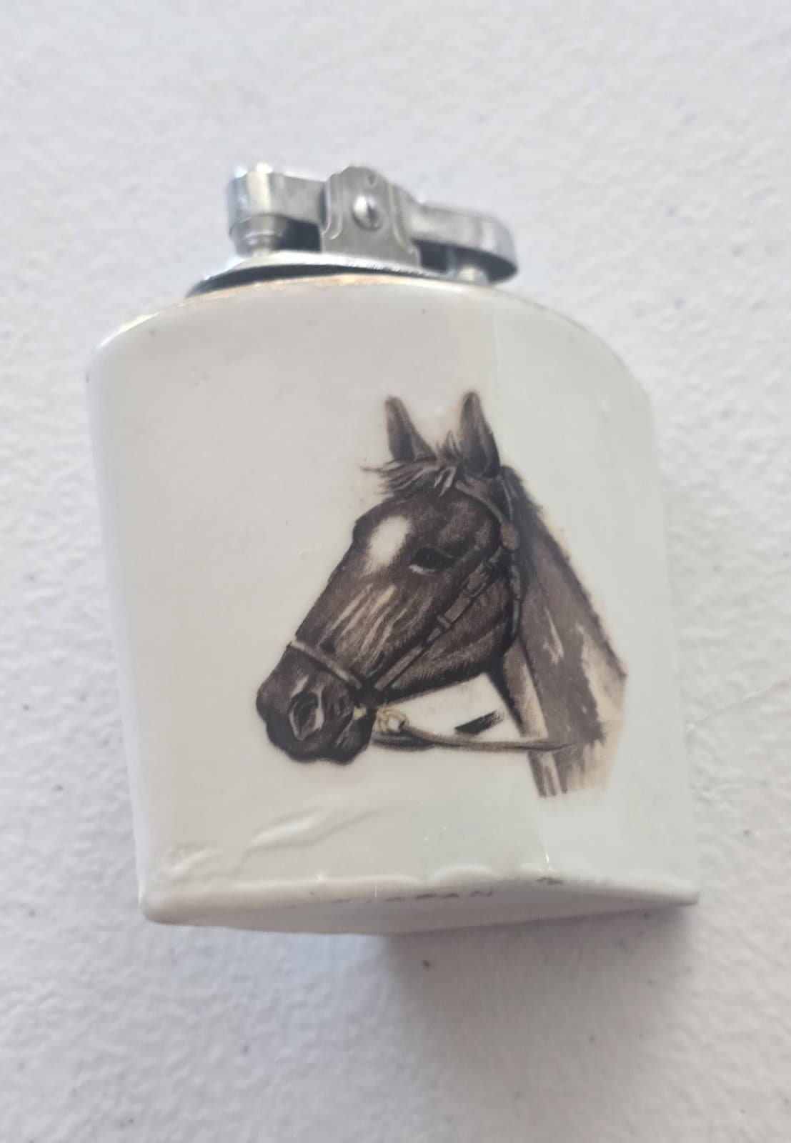 Vintage Horse  Head  Lighter Japan 6