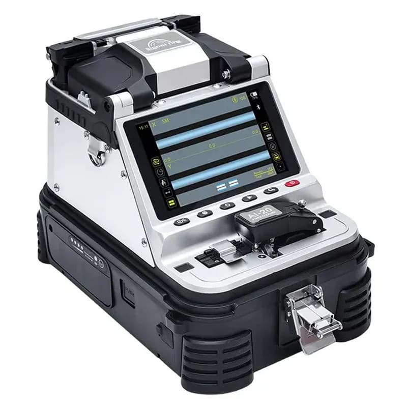 Signal Fire AI-20 6s Fiber Optic Fusion Splicer W/one step Cleaver+Toolbox Kit 5