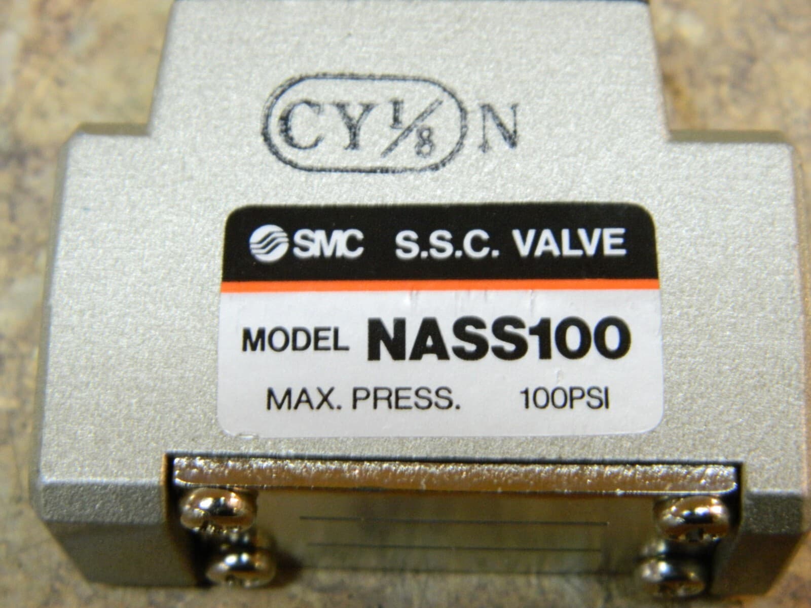 SMC NASS100  1/8" NPT  SLOW START VALVE 2