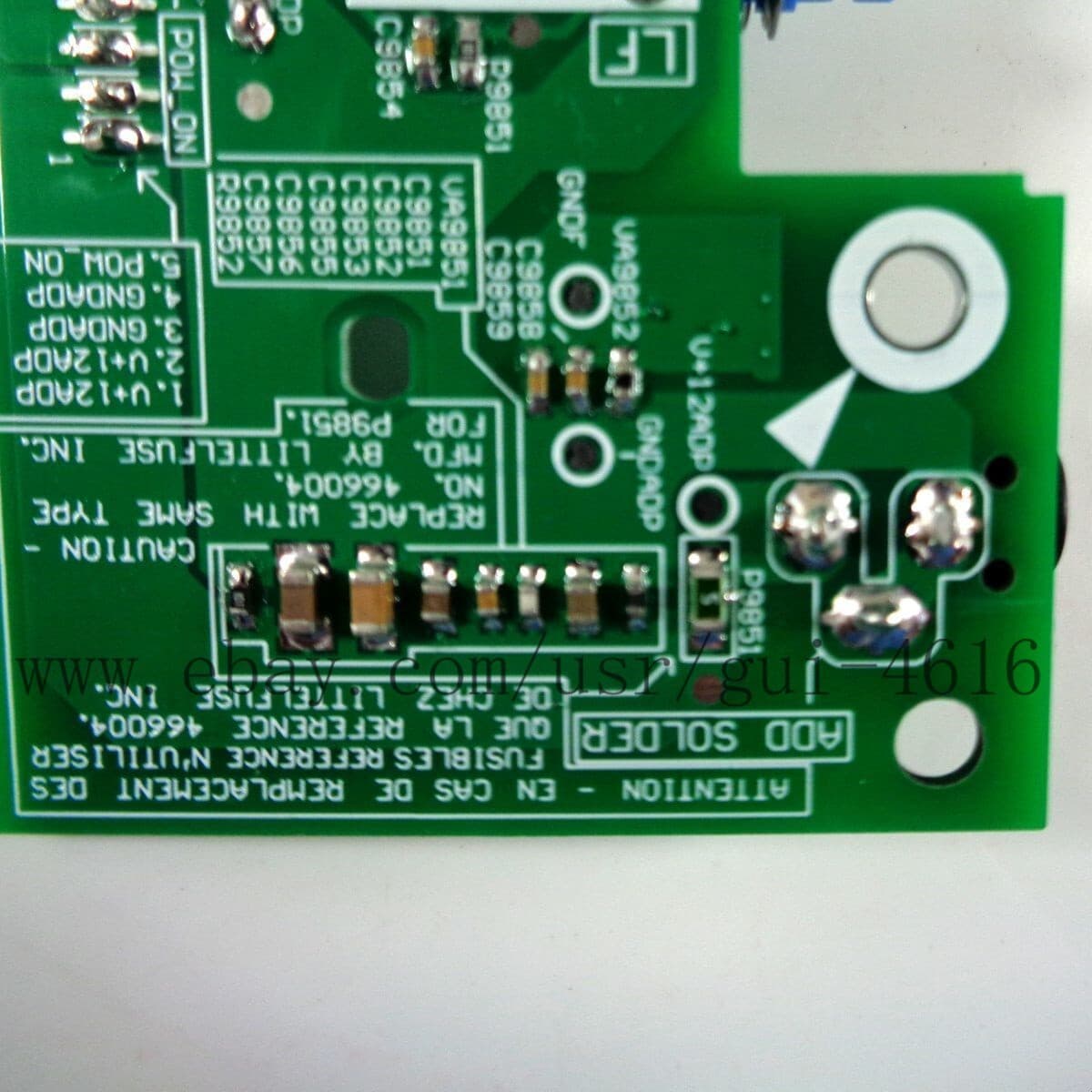 Power switch DC in jack circuit board pcb for Pioneer DDJ-1000 DDJ-1000SRT 4