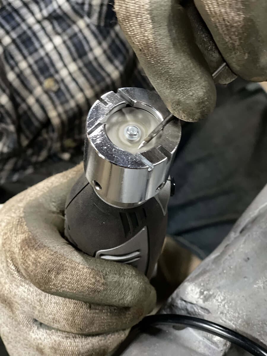 Eastwood TIG Welder Tungsten Grinder 1.5 A Motor Increase Arc Control 3