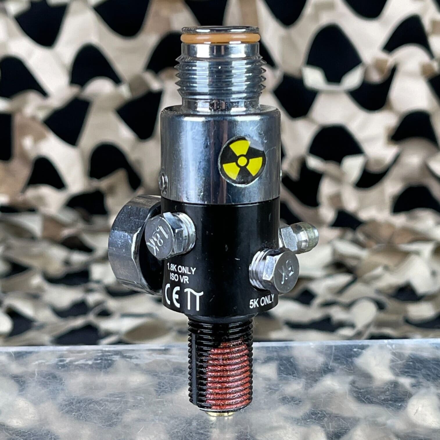 NEW PMI Pure Energy High Pressure 3000 PSI Tank Regulator - Black/Chrome 2