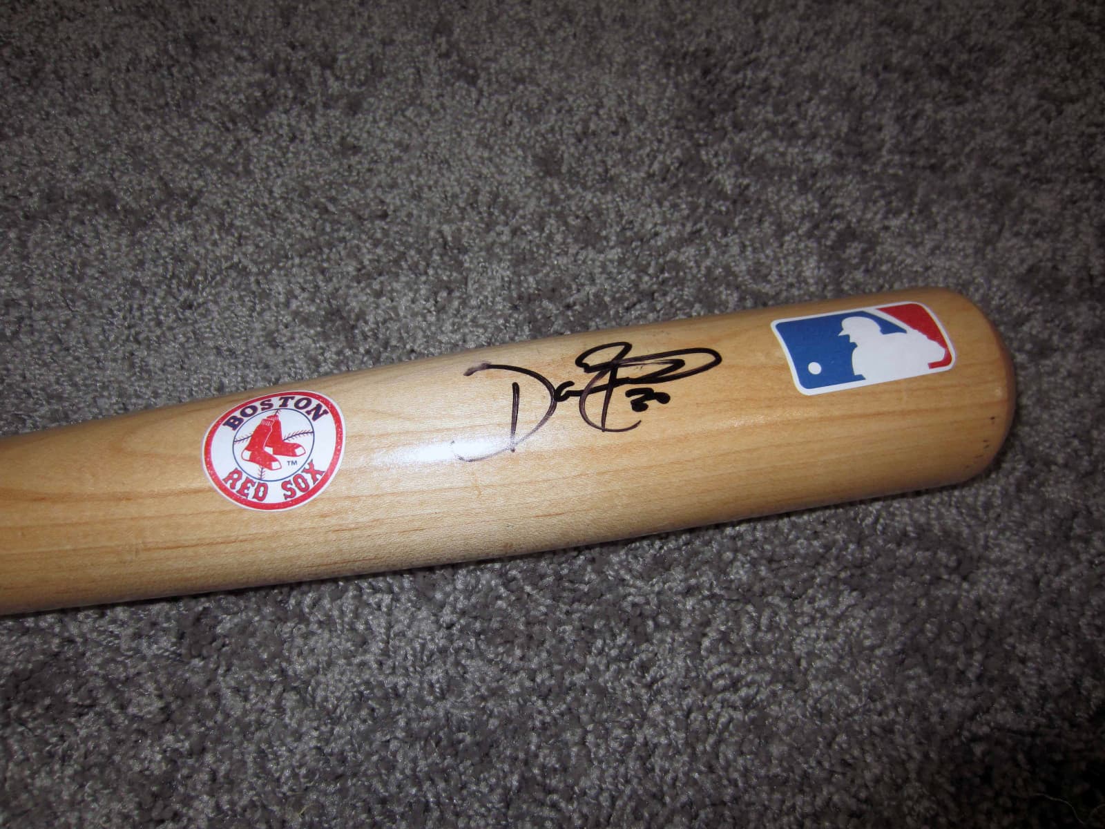DAVE ROBERTS Boston Red Sox "The Steal" SIGNED Autographed Baseball Bat w/ COA 2