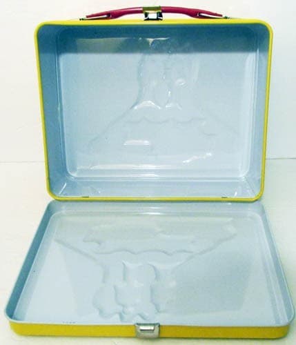 1999 BEATLES YELLOW SUBMARINE LP COVER FULL SIZED METAL LUNCHBOX NEW OLD STOCK 5