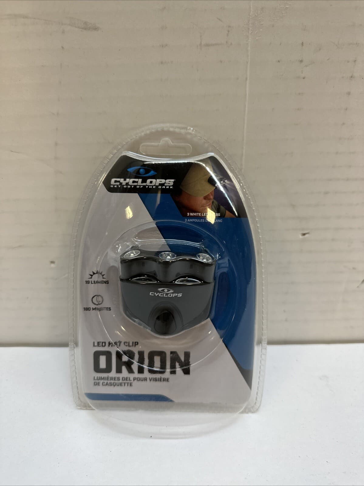 Cyclops Orion Clear LED Hat Clip Light White 17.5 Lumens CYC-HCI-W 3