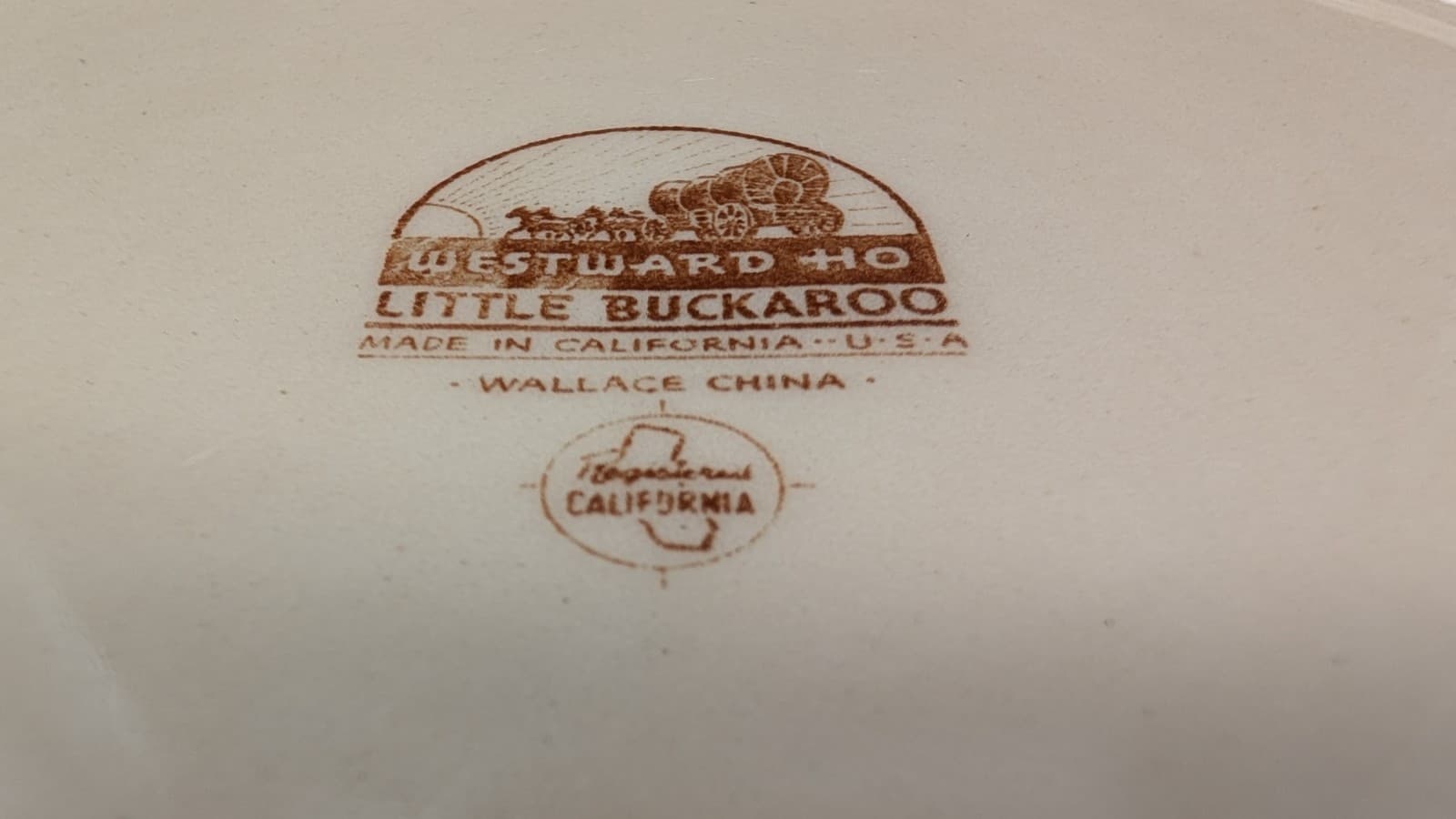 Wallace Till Goodan Westward Ho/Little Buckaroo Cowboy 3pc childs set California 5